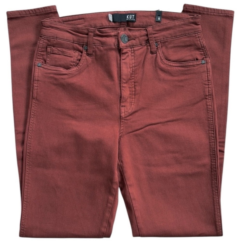 Like New Kut from the Kloth Mia Fab Ab Toothpick Skinny Jeans Size 6